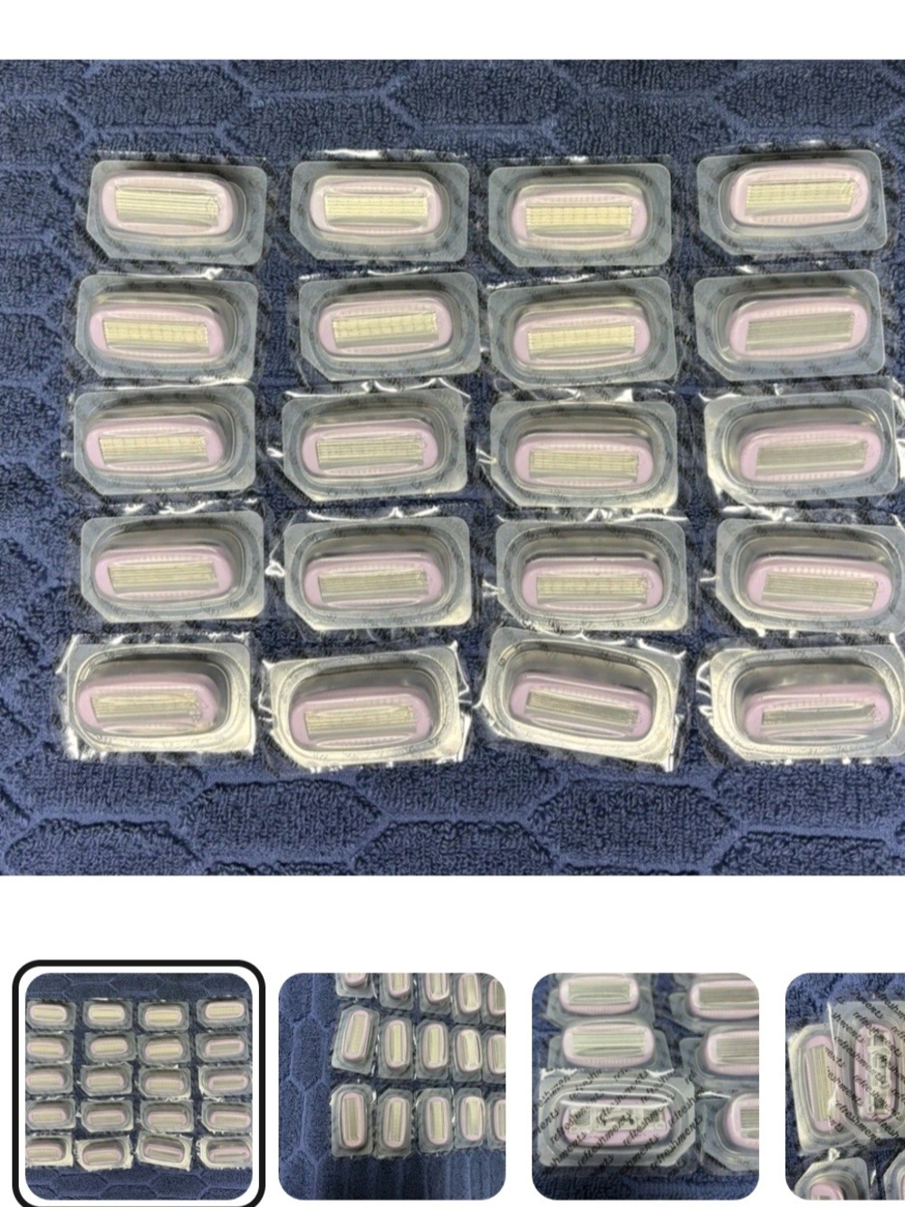 Replacement Razor Blade Cartridges - Pink Trim (Pack)